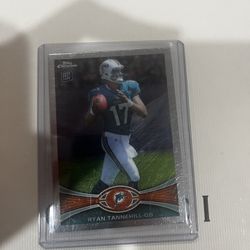 2012 Topps Chrome #109 Ryan Tannehill Base RC 