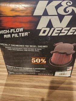 K&N DIESEL HIGH FLOW AIR FILTER E-0776