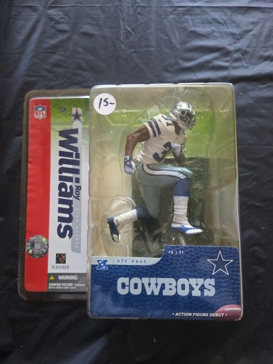 Mcfarlane Sports Figure Dallas Cowboys Roy Williams