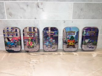 Pokemon Lumiose City Mini Tin [Set of 5] - Miscellaneous Cards & Products (MCAP)