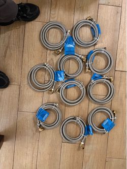 Pure Flow Stainless Steel water connector bundle