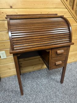 Antique Children’s Roll top Desk