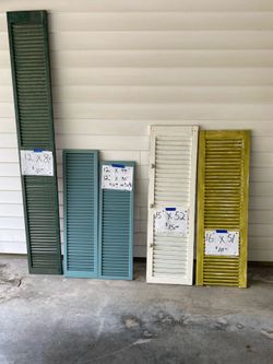 Assorted Project Shutters