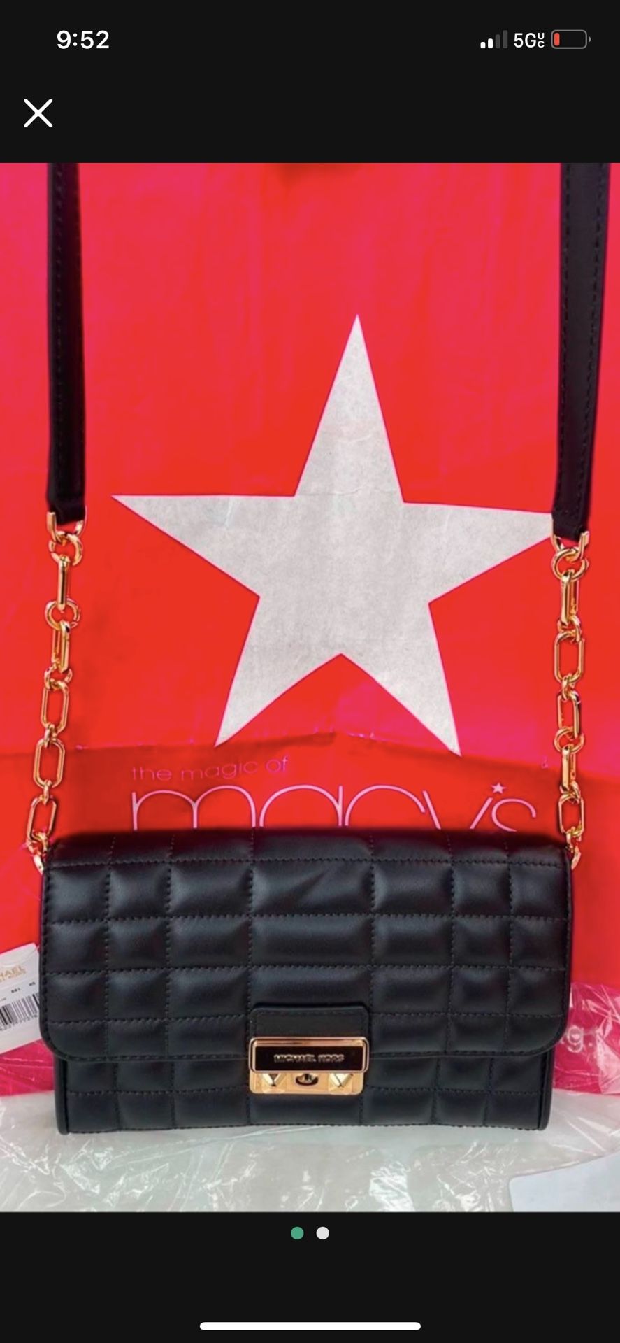 Michael Kors Tribeca Small Quilted Leather Shoulder Bag NWT Pick up location in the city of Pico Rivera