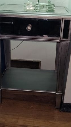 Mirrored Nightstands