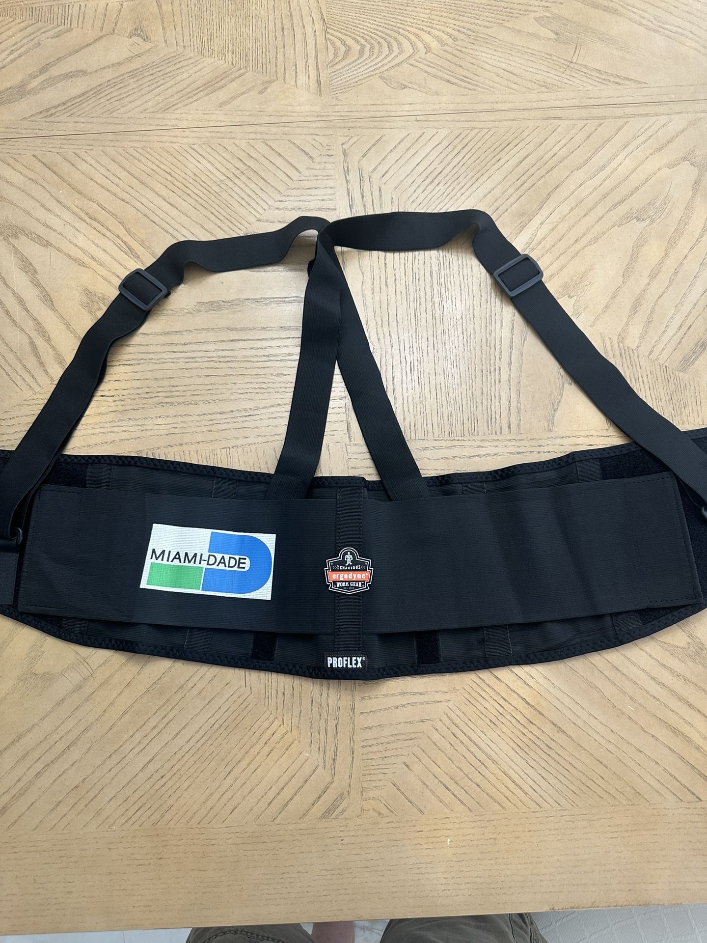 PROFLEX PROFLEX Adult unisex Black Elastic Back brace - Medium