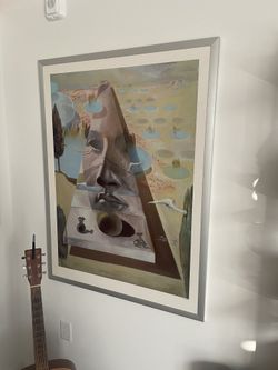 Framed Salvador Dalí Print – Surrealist Artwork