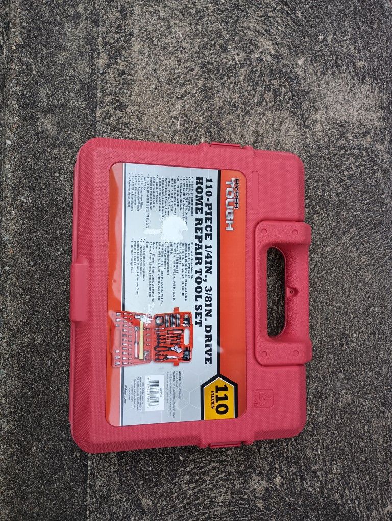 Hyper Tough 110 Piece Repair Kit