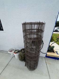 Concrete mesh wire