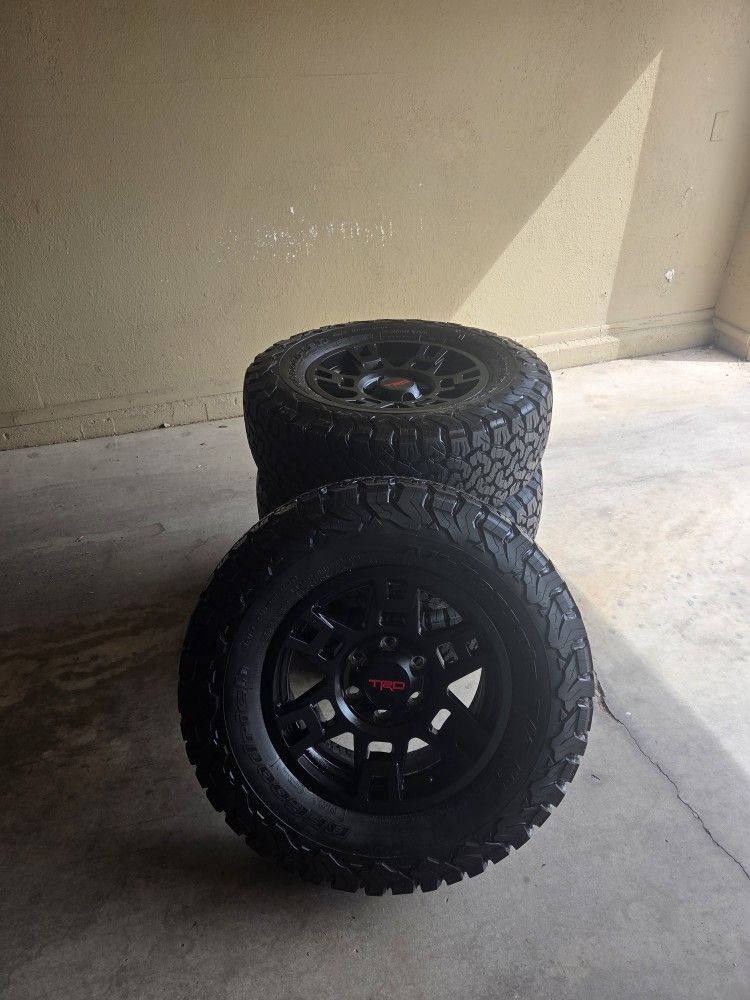 17" TRD Genuine Wheels