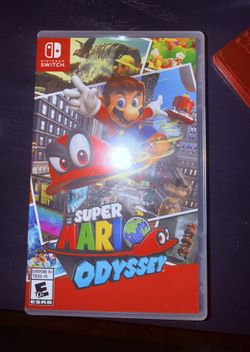 Super Mario Odyssey Nintendo Switch Game 