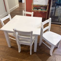 Pottery Barn Kids Table And Chairs