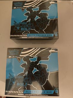 Black Bolt Elite Trainer Box (Sealed) Pokemon Cards 