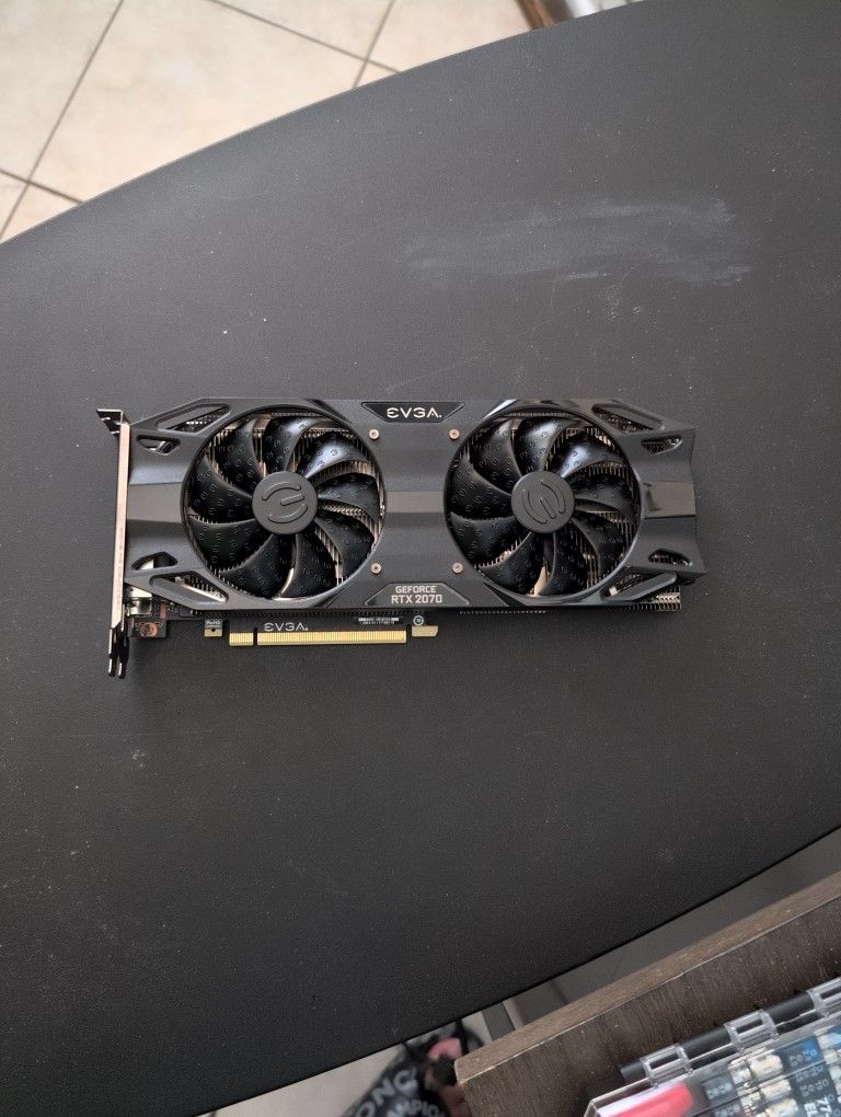 EVGA RTX 2070 Black Gaming 8GB GDDR6 For Parts, Stopped Working