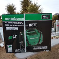 Metabo HPT 18V MultiVolt Cordless Dual Function Inflator 