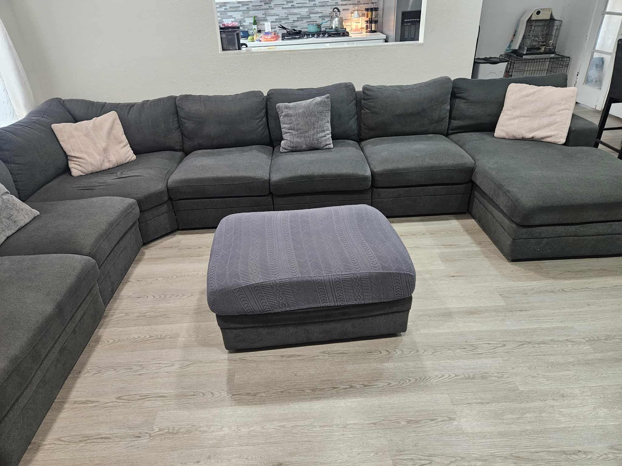 Sofa Sectional  Gris oscuro