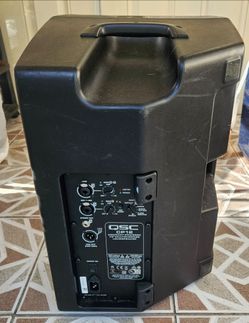 QSC CP12 Active PA Speaker
No test equipment available, cannot verify full audio functionality
Sold as-is
Cash only / local pickup
Price: $300 USD