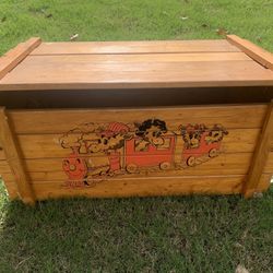 Vintage 1987 Geoffrey Giraffe Toys "R" Us Toy Box Chest Rare Train Trunk Store