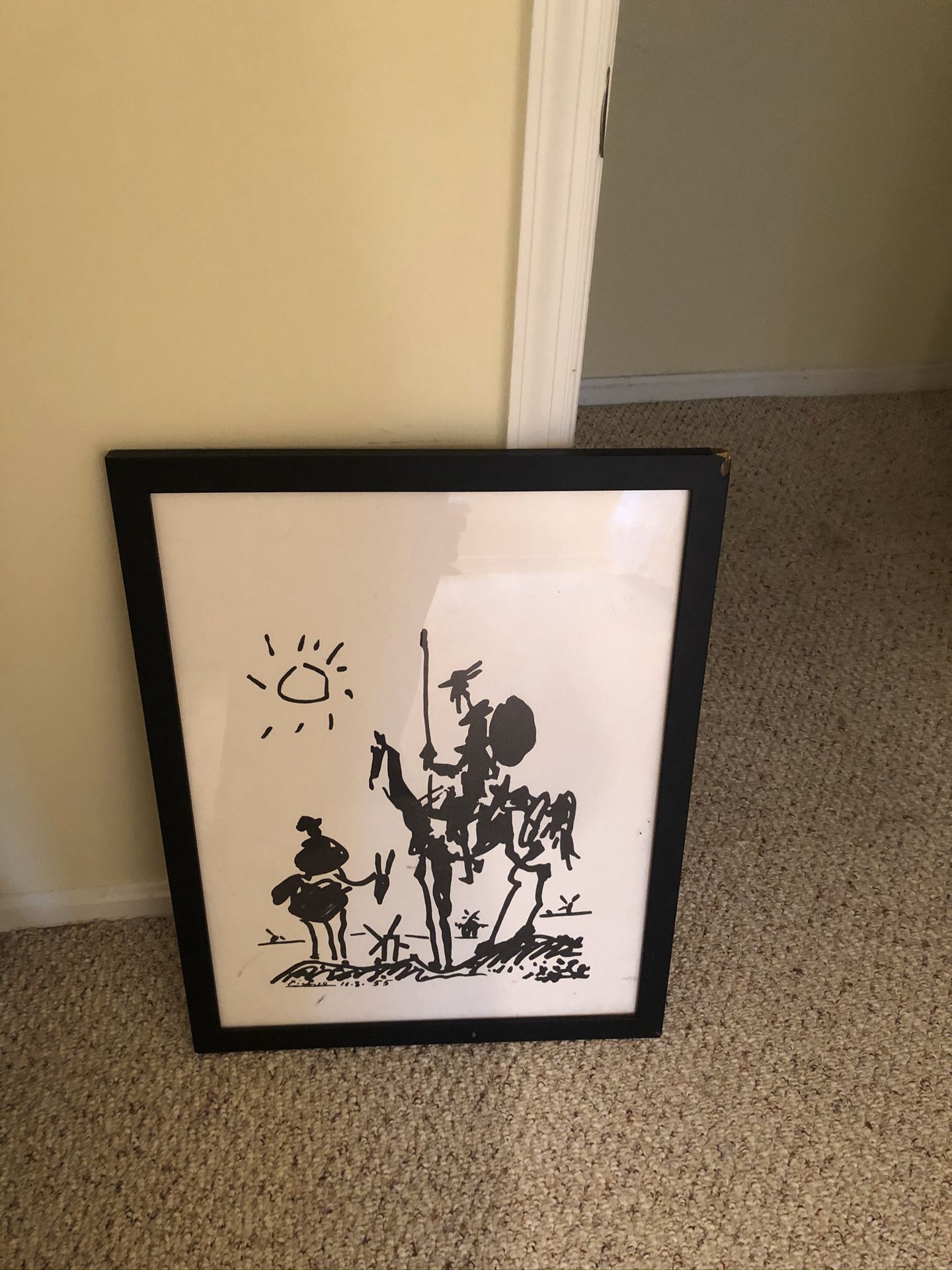 Don Quixote painting