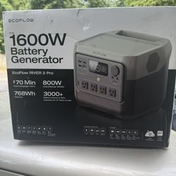 1600W Battery Generator EcoFlow RIVER 2 Pro