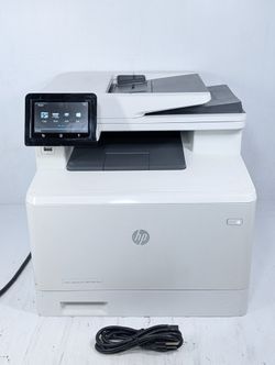 Color Printer LaserJet Pro MFP M477fdn Page Count 4906 Only 