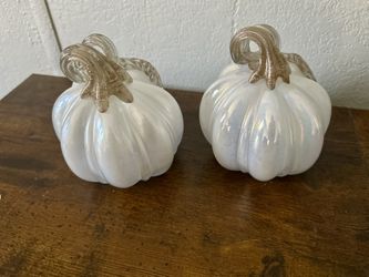 Two Cute Pumpkins