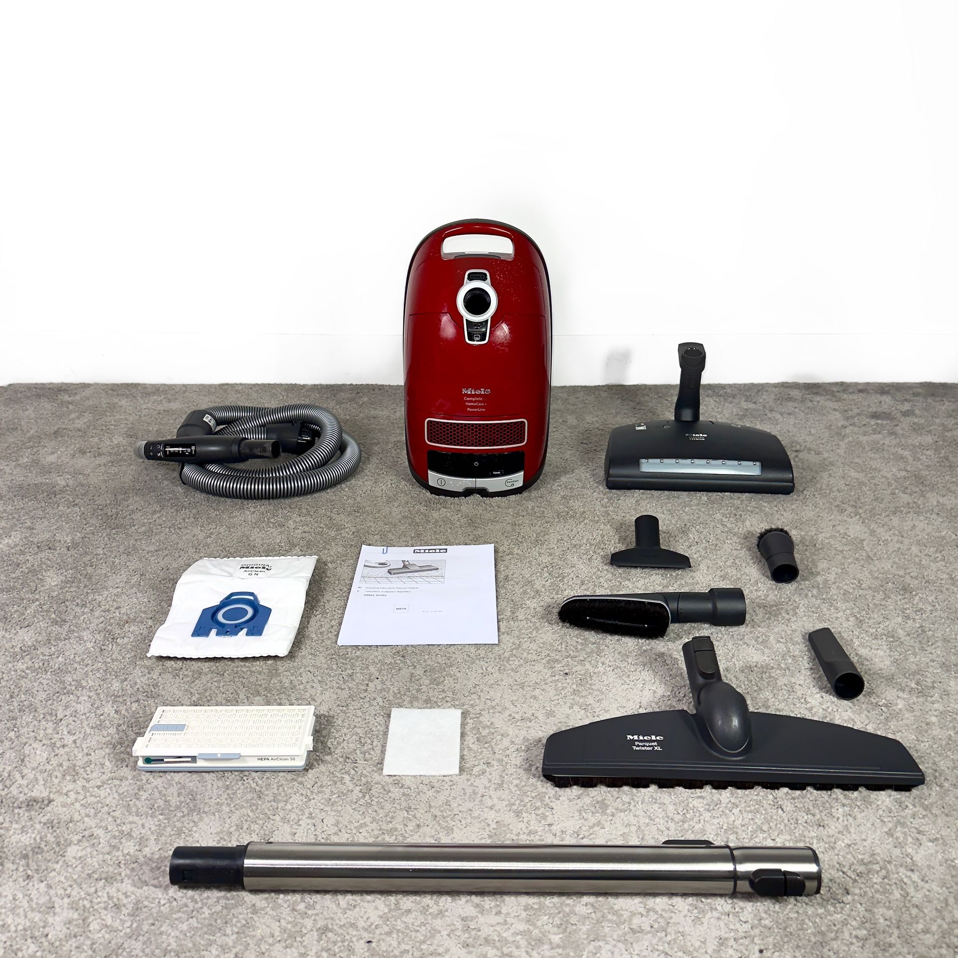 Miele Complete C3 HomeCare+ Vacuum Cleaner w/ all attachments 