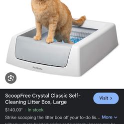 Scoop Free Electric Litter Box 
