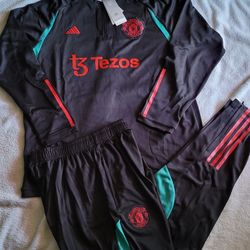 Adidas Mens Tracksuits fútbol Size Large XL No Trade 