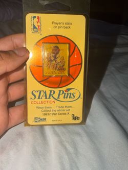 Magic Johnson Lakers NBA Star Pins 1991/1992