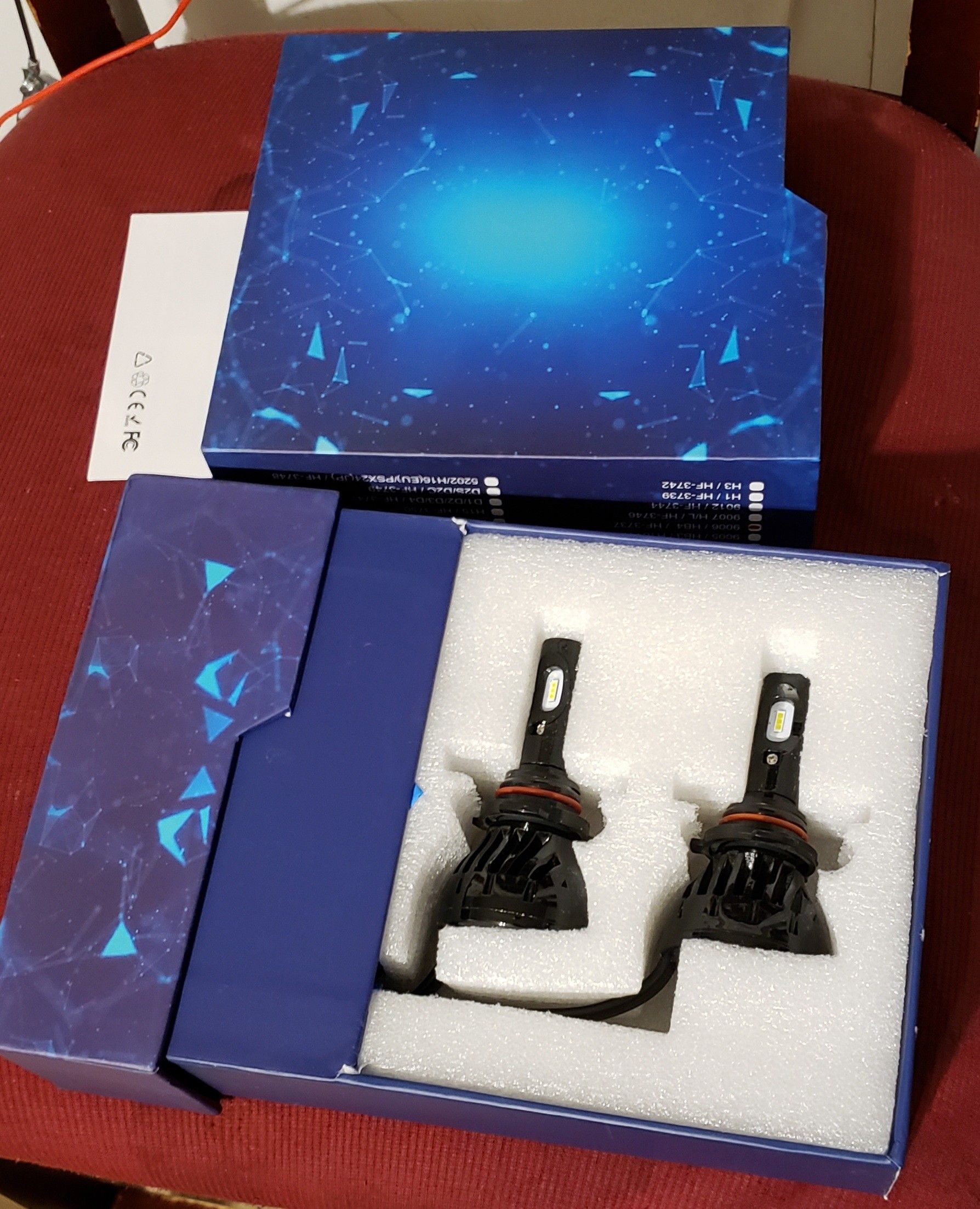 H8 h9 h11 led bulbs 6000k white! New!