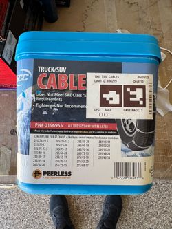 Traction Chains (BRAND NEW NEVER OPENED)