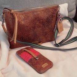 Leather Purse And Wallet 