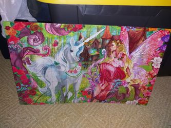 "Unicorn forest by Cennet Kapkac"