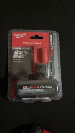 Milwaukee m12 high output 5.0