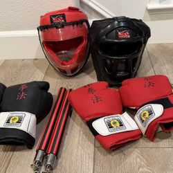 Kids Martial Arts Sparring Gear