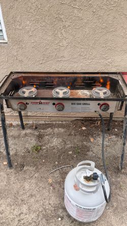 Camp chef camping gas grill