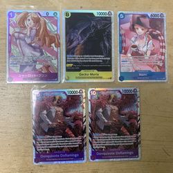 One Piece Card Game Lot