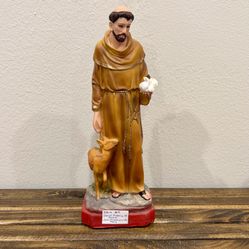 Imagen San Francisco de Asís / Saint Francis of Assisi 13x5x4 $19