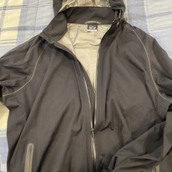 Tiger Woods Platinum Nike Rain Jacket 2xl