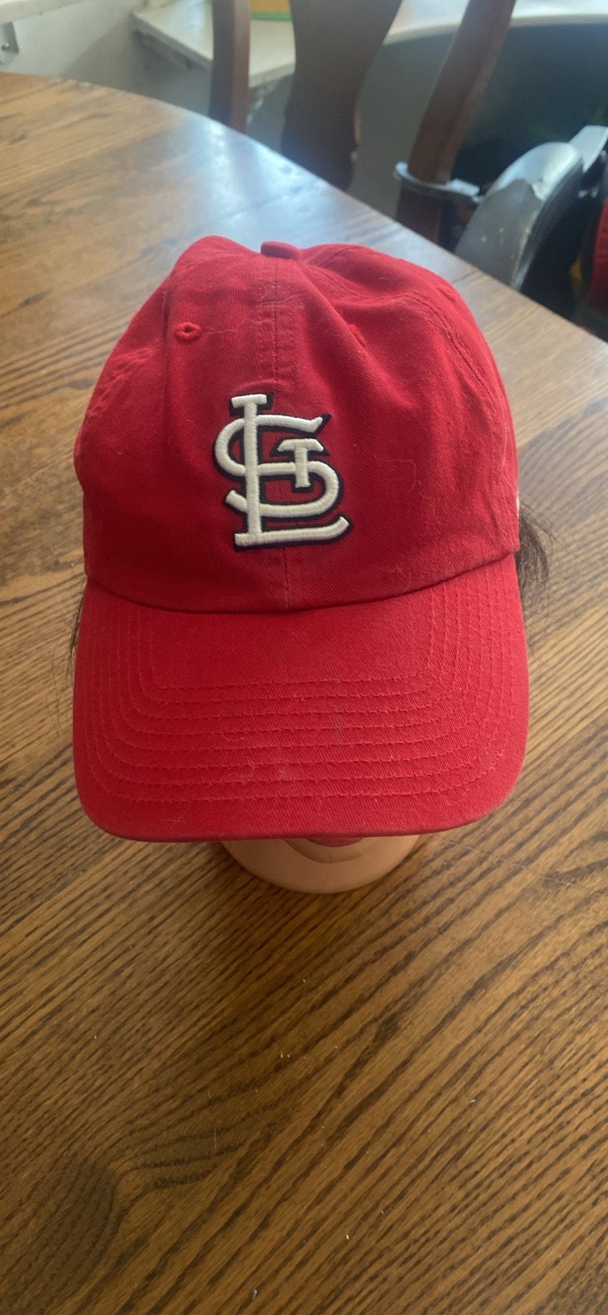 VTG GenuinecMerchanduse St Louis Cardinals MLB Baseball Cap Adj Red 47 Brand