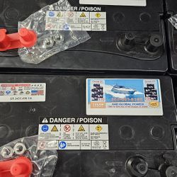 New battery from the group-24DC, 1-year guarantee 