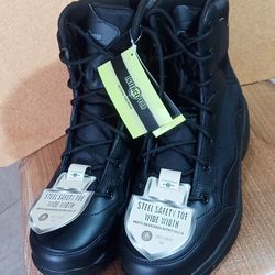 GORGEOUS NEW INTERCEPTOR TACTICAL FOOT WEAR  WORK BOOTS STEEL TOE