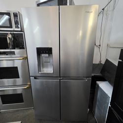 Whirlpool 4 Door Stainless Steel Refrigerator