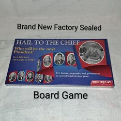 Brand New Factory Sealed Hail To The Chief (Who Will Be The Next President) Board Game