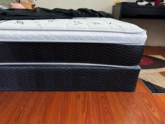 Queen size Bed + bed frame