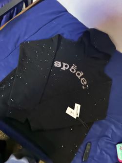 Black vvs spider hoodie