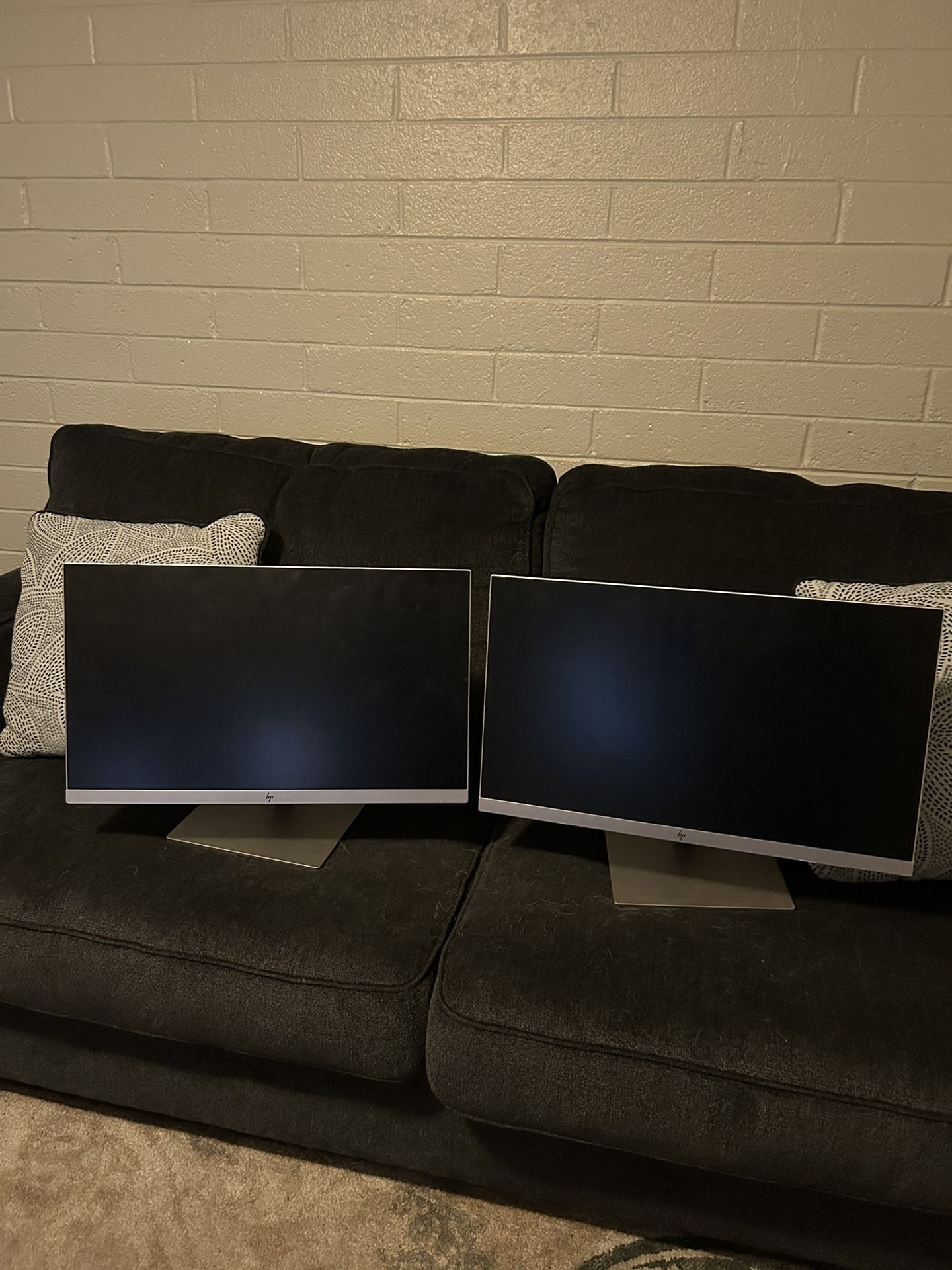Two HP Monitors