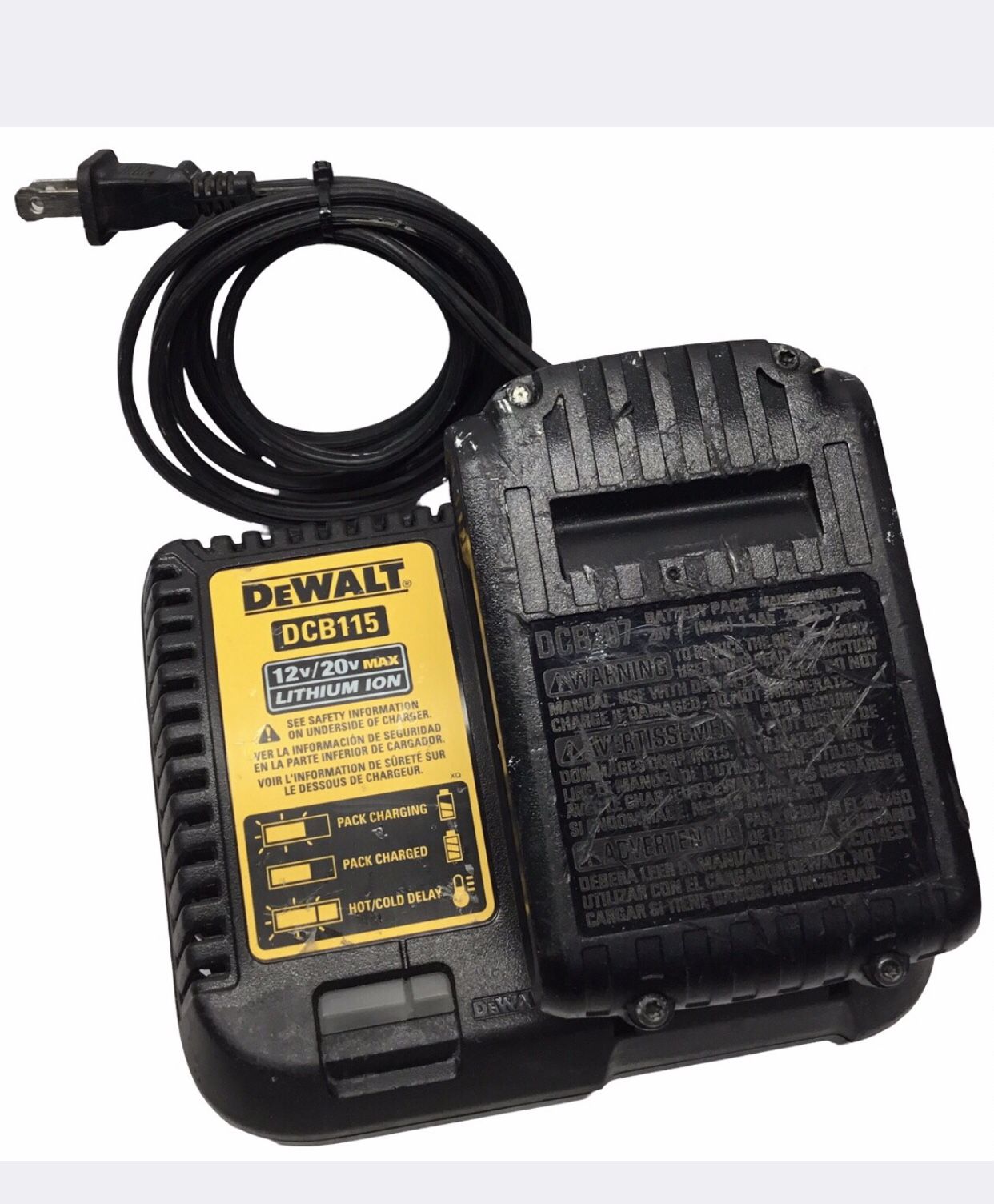 Dewalt Charger DCB115 20V Charge EPJ026236