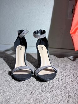 Midnight sparkle heels